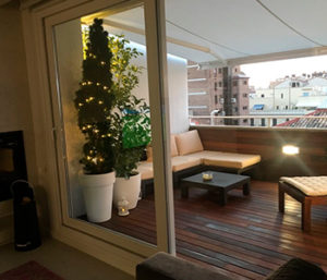Tarima exterior natural